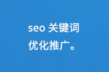 seo關(guān)鍵詞優(yōu)化推廣